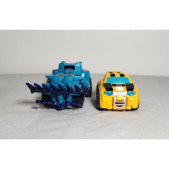 Transformers 4.25" Thunderhoof And 2.5" Bumblebee Lot Pre-owned - Picture 3 of 6